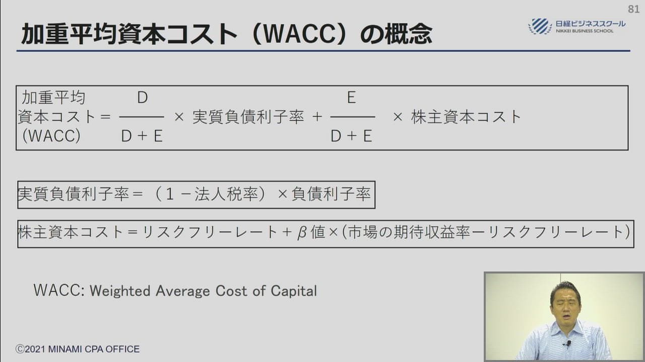 6. 「加重平均資本コスト（WACC）」を理解する